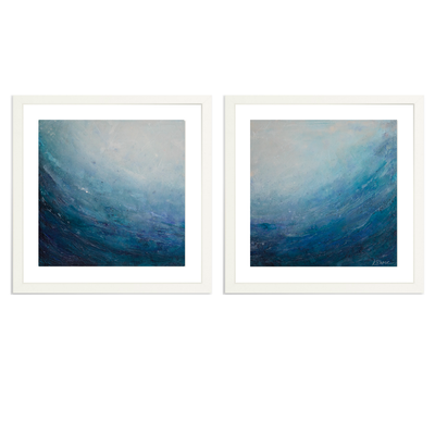 Print | Glittering Waves Diptych - Set of 2 Prints