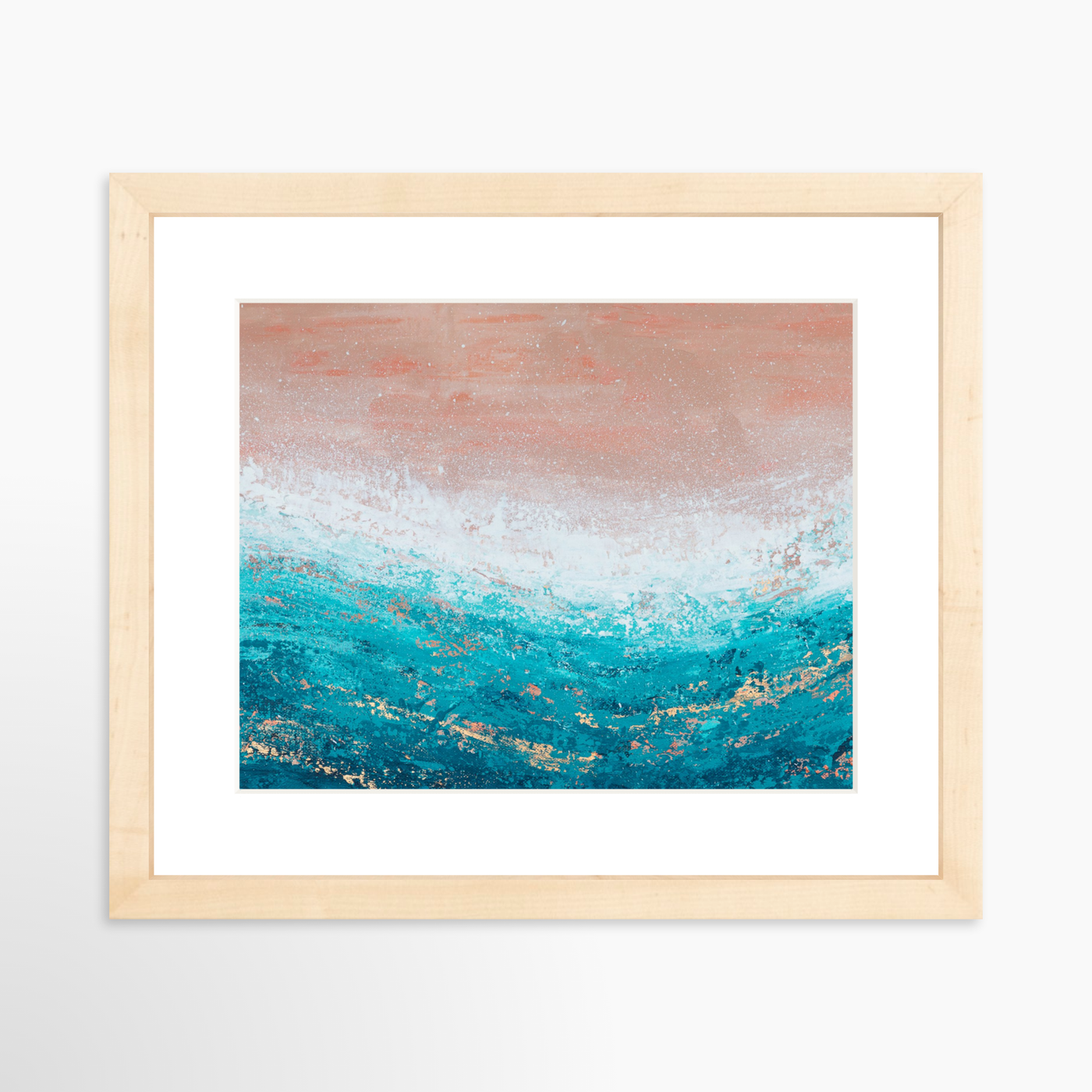 Paper / 8"x10" / Natural Wood
