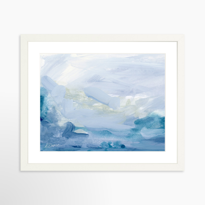 11"x14" / White