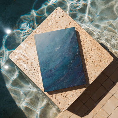 Hardcover Journal - Glittering Waves