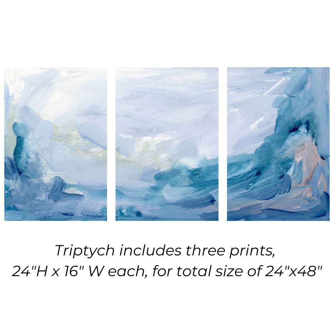 Print | Lagoon Triptych Set of 3 Prints