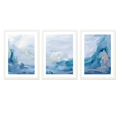 Print | Lagoon Triptych Set of 3 Prints