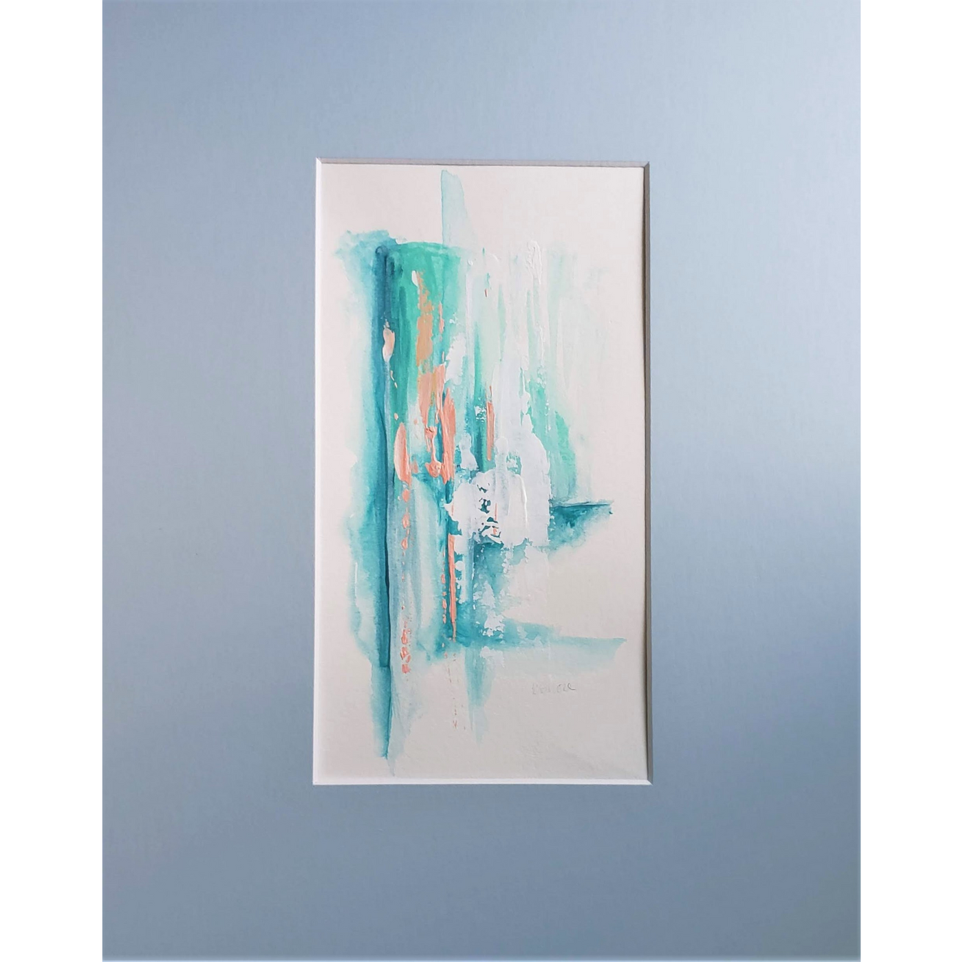 Original Abstract Painting on Paper | 100 Day Project - Day 2