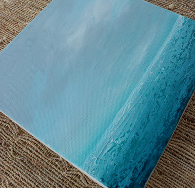 Calming Beach Wall Art seascape painting