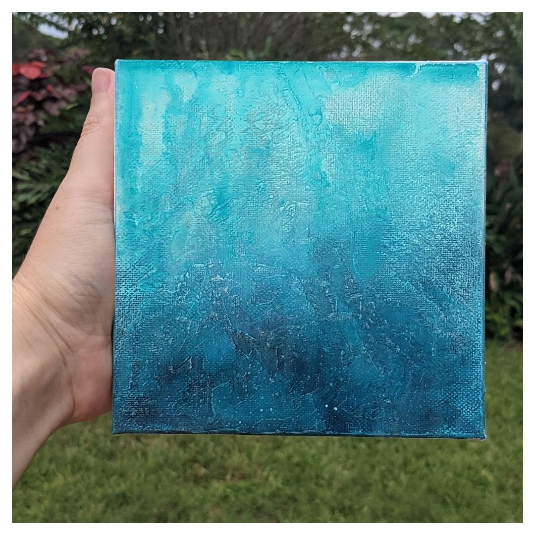 Original - Low Tide 1 | 6" x 6" Painting on Canvas