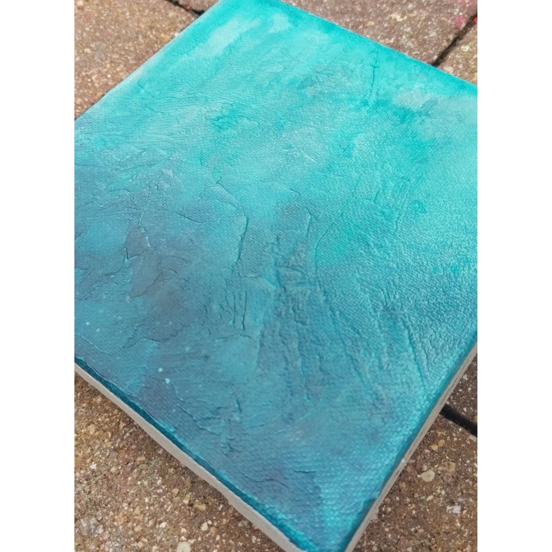 Original - Low Tide 1 | 6" x 6" Painting on Canvas