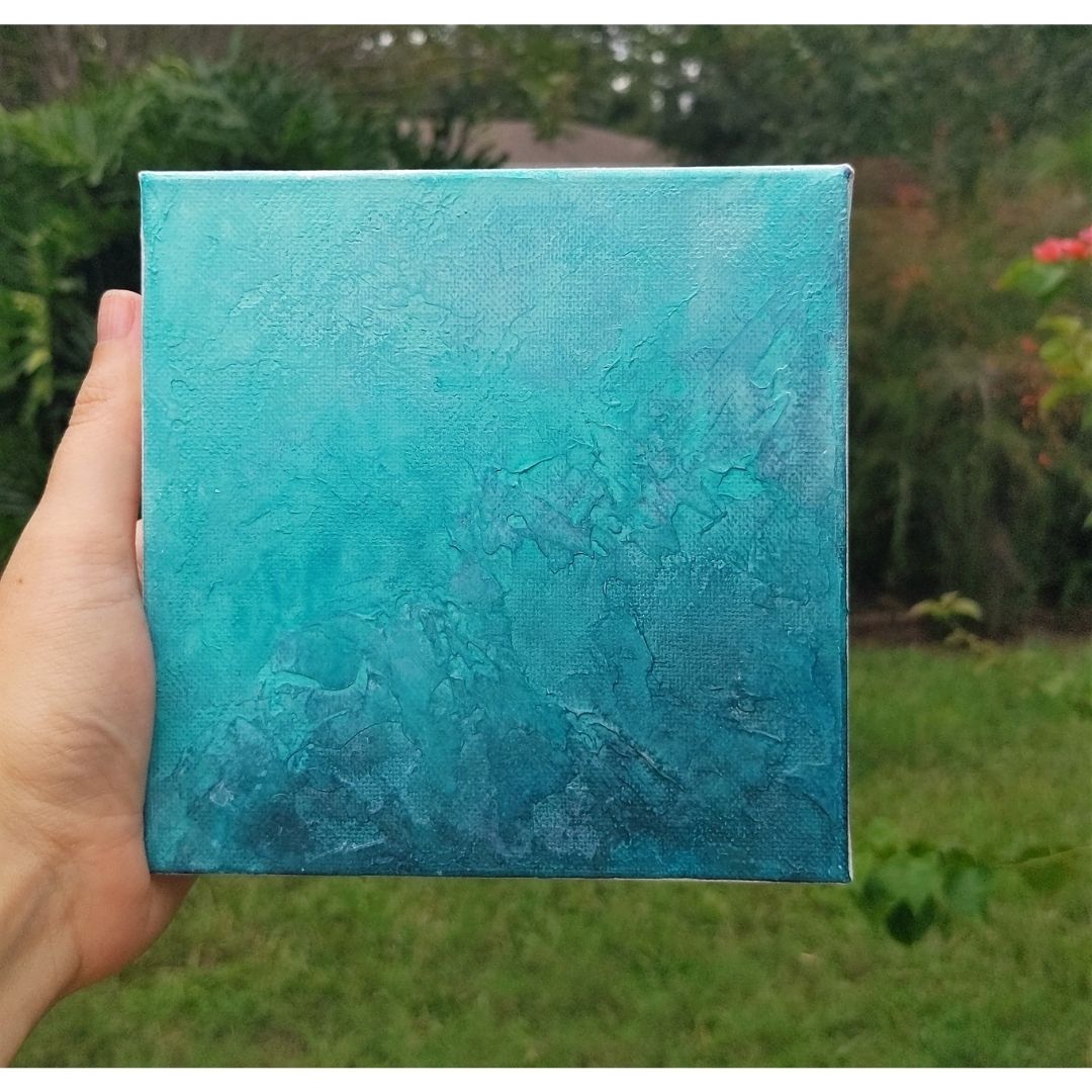 Original - Low Tide 2 | 6" x 6" Painting on Canvas